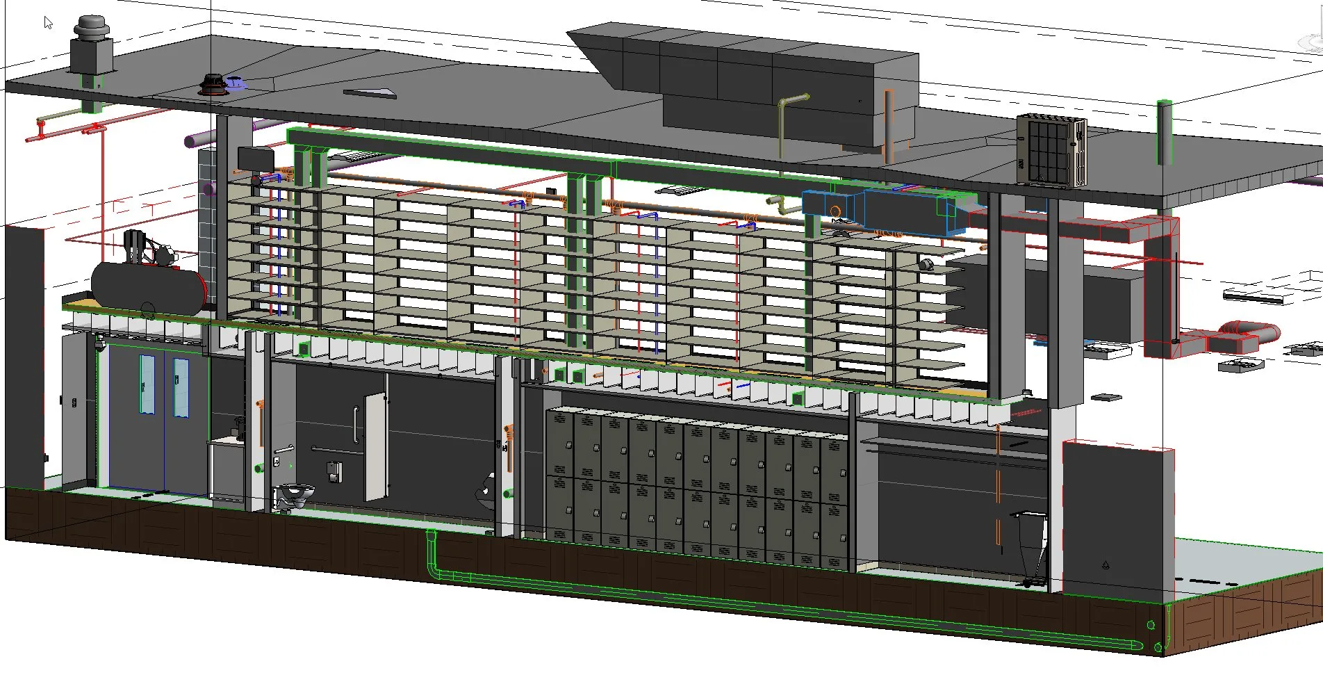 Full MEP BIM Coordination Model